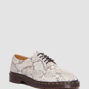 Dr. Martens 2046 SNAKE PRINT SUEDE OXFORD SHOES